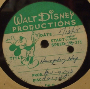 Humphrey Hop Studio Acetate