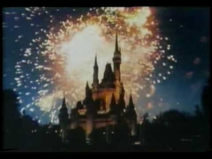 Walt Disney World Fireworks Show with count 1977