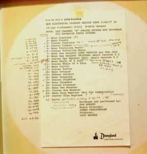 Electrical Water Pageant 1977 with vocal cues